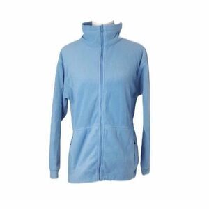 Columbia Women’s Jacket Blue Fleece Full Zip Lightweight Size Medium
